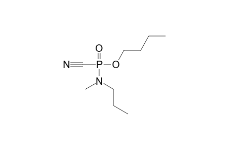 O-butyl N-methyl N-propyl phosphoramidocyanidate