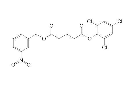 Glutaric acid, 2,4,6-trichlorophenyl 3-nitrobenzyl ester