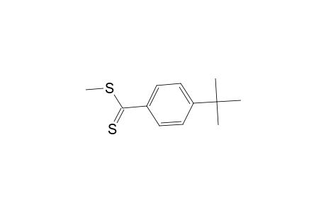 Benzenecarbodithioic acid, 4-(1,1-dimethylethyl)-, methyl ester