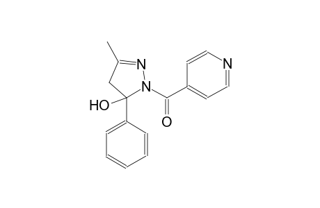 1-isonicotinoyl-3-methyl-5-phenyl-4,5-dihydro-1H-pyrazol-5-ol