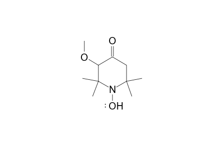 1-Piperidinyloxy, 3-methoxy-2,2,6,6-tetramethyl-4-oxo-