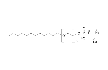 Lauryl Ether Phosphate, Sodium Salt; Lauryl Alcohol-eo adduct, phosphated, Na salt