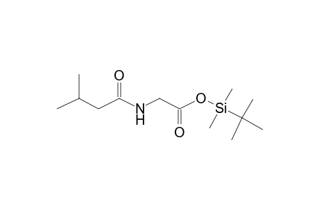 Glycine, N-(3-methyl-1-oxobutyl)-, tert-butyldimethylsilyl ester