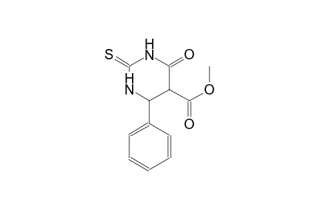 methyl 4-oxo-6-phenyl-2-thioxohexahydro-5-pyrimidinecarboxylate