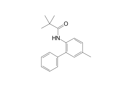 N-(5-methyl-[1,1'-biphenyl]-2-yl)pivalamide