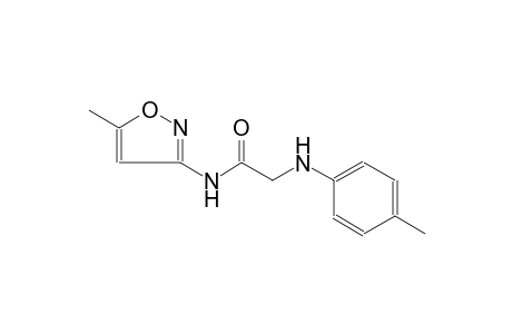 N-(5-methyl-3-isoxazolyl)-2-(4-toluidino)acetamide