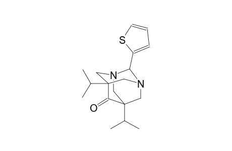 5,7-diisopropyl-2-(2-thienyl)-1,3-diazatricyclo[3.3.1.1~3,7~]decan-6-one