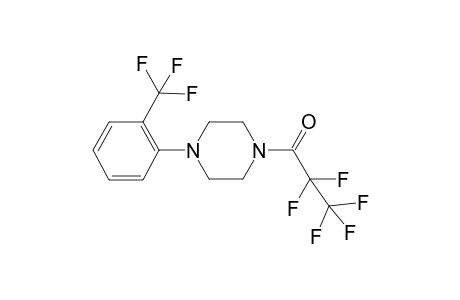 2,2,3,3,3-pentafluoro-1-(4-(2-(trifluoromethyl)phenyl)piperazin-1-yl)propan-1-one