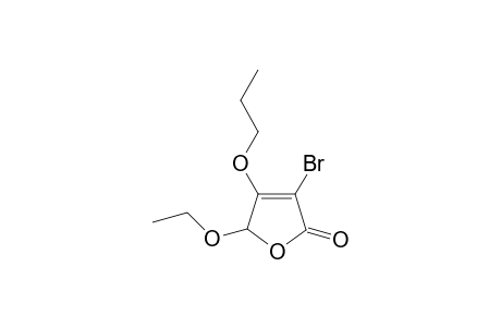 3-Bromo-5-ethoxy-4-propoxyfuran-2(5H)-one