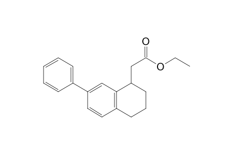 Ethyl [1,2,3,4-tetrahydro-7-phenyl-1-naphthyl]acetate