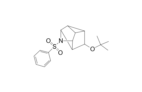 7-t-butoxy-4-phenylsulphonyl-4-azatetracyclo[3.3.0.0(2,8).0(3,6)]octane