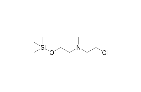 2-chloro-N-methyl-N-(2-(trimethylsilyloxy)ethyl)ethanamine