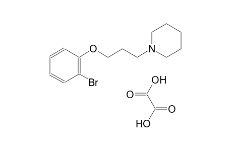 1-[3-(2-bromophenoxy)propyl]piperidine oxalate