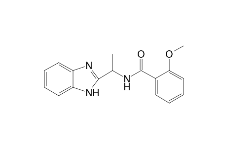 N-[1-(1H-benzimidazol-2-yl)ethyl]-2-methoxy-benzamide