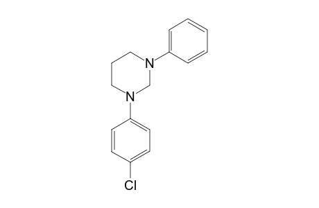 1-(4-Chlorophenyl)-3-phenylhexahydropyrimidine