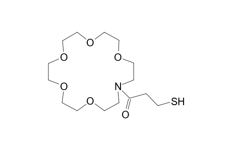 1-(1,4,7,10,13-pentaoxa-16-azacyclooctadec-16-yl)-3-sulfanyl-propan-1-one
