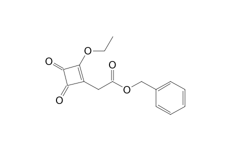 4-Ethoxy-3-(benzyloxycarbonylmethyl)cyclobut-3-en-1,2-dione
