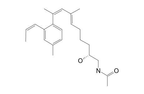 BE-52211-C;(6E,8Z)-N-[9-[4-METHYL-2-[(Z)-1-PROPENYL]-PHENYL]-2-HYDROXY-7-METHYL-6,8-DECADIENYL]-ACETAMIDE