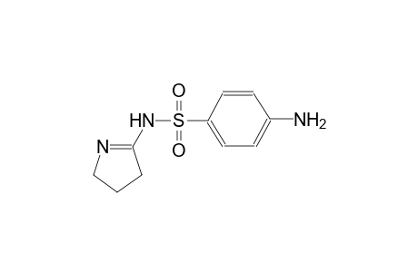 4-Amino-N-(3,4-dihydro-2H-pyrrol-5-yl)benzenesulfonamide