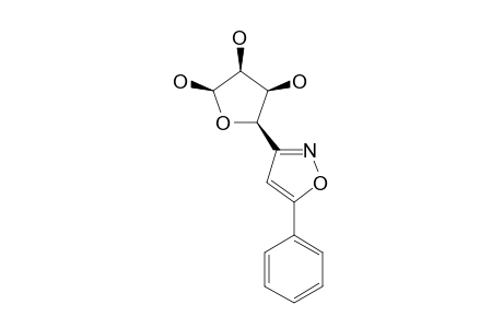 3-(BETA-D-XYLOFURANOS-4-YL)-5-PHENYLISOXAZOLE