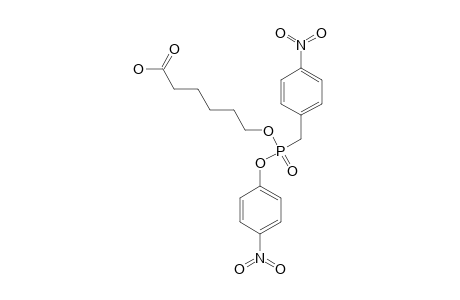 6-[[(4-NITROBENZYL)-(4-NITROPHENOXY)-PHOSPHORYL]-OXY]-HEXANOIC-ACID