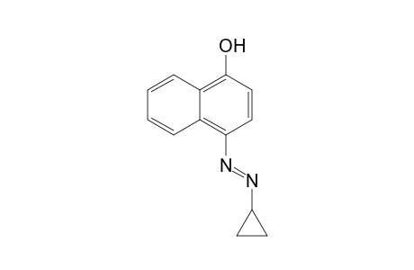 4-[Cyclopropyl-azo]-1-naphthol