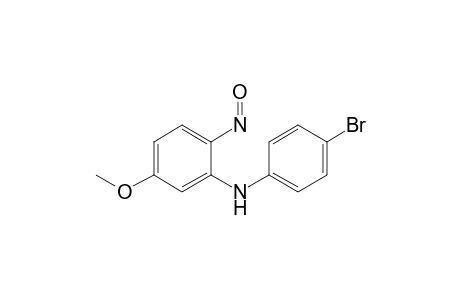 N-(4-Bromophenyl)-5-methoxy-2-nitrosoaniline