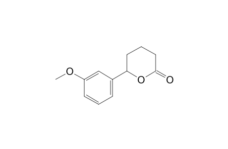 6-(3-Methoxyphenyl)tetrahydropyran-2-one