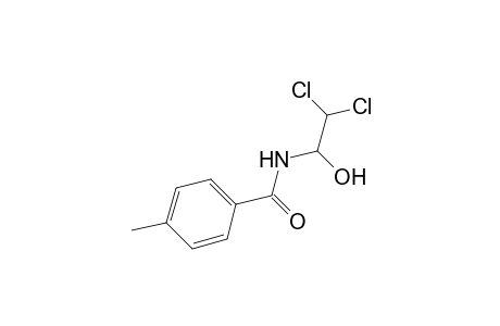 Benzamide, N-(2,2-dichloro-1-hydroxyethyl)-4-methyl-