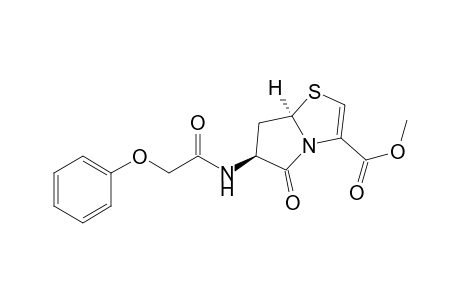 (6S,7aR)-5-keto-6-[(2-phenoxyacetyl)amino]-7,7a-dihydro-6H-pyrrolo[2,1-b]thiazole-3-carboxylic acid methyl ester