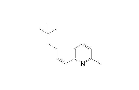 trans-2-Methyl-6-(5,5-dimethylhex-1-enyl)pyridine