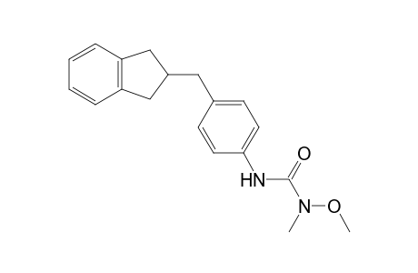 Urea, N'-[4-[(2,3-dihydro-1H-inden-2-yl)methyl]phenyl]-N-methoxy-N-methyl-