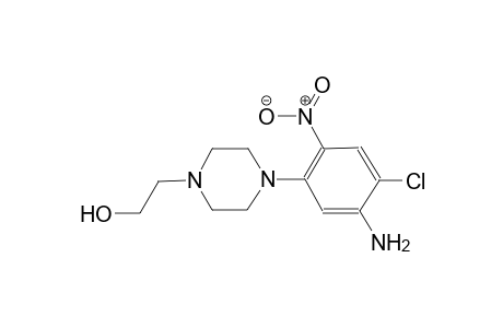 2-[4-(5-amino-4-chloro-2-nitrophenyl)-1-piperazinyl]ethanol