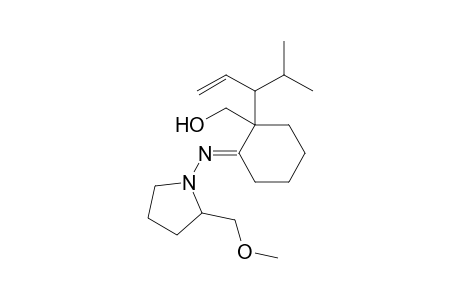 1-{[2'-(Hydroxymethyl)-2'-(1"-isopropyl-2"-propenyl)cyclohexylidene]amino}-2-(methoxymethyl)pyrrolidine