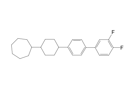 [4-[4-(3,4-difluorophenyl)phenyl]cyclohexyl]cycloheptane