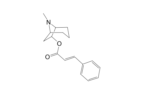 Apoatropine [endo-.alpha.-Methylenebenzeneacetic acid 8-methyl-8-azabicyclo[3.2.1]oct-3-yl ester]