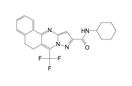 N-cyclohexyl-7-(trifluoromethyl)-5,6-dihydrobenzo[h]pyrazolo[5,1-b]quinazoline-10-carboxamide