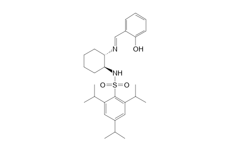 (1S,2S)-1-[N-(2,4,6-Triisopropylphenylsulfonyl)amino]-2-[N-(2-hydroxybenzylidene)amino]cyclohexane
