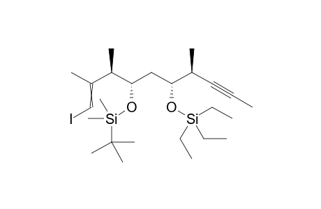 tert-butyl-[(1S,3R,4S)-1-[(1R)-3-iodo-1,2-dimethyl-allyl]-4-methyl-3-triethylsilyloxy-hept-5-ynoxy]-dimethyl-silane