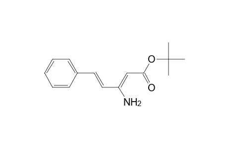 2,4-Pentadienoic acid, 3-amino-5-phenyl-, 1,1-dimethylethyl ester, (Z,?)-