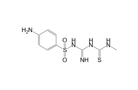 4-amino-N-(imino{[(methylamino)carbothioyl]amino}methyl)benzenesulfonamide