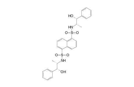 N,N'-Di[(1S,2R)-2-hydroxy-1-methyl-2-phenylethyl]-1,5-naphthalenedisulfonamide