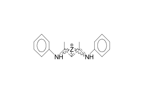 2,4-Dimethyl-1,5-diphenyl-1,5-diaza-pentadienium cation