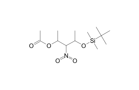 2-Pentanol, 3-nitro-4-(t-butyldimethylsilyloxy)-, acetate