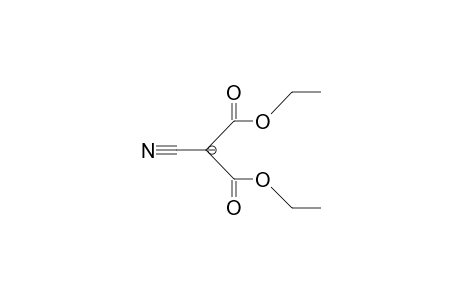 Cyano-malonic acid, diethyl ester anion