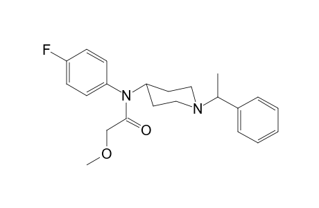 N-4-Fluorophenyl-2-methoxy-N-[1-(1-phenylethyl)piperidin-4-yl]acetamide