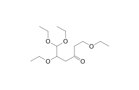 1,5,6,6-Tetraethoxy-3-hexanone
