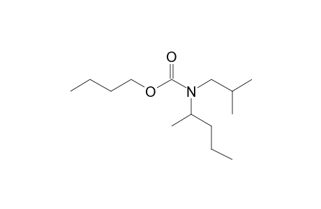 Carbonic acid, monoamide, N-(2-pentyl)-N-isobutyl-, butyl ester