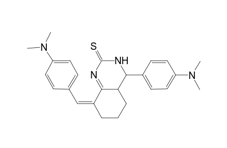 8-(4-Dimethylamino-benzylidene)-4-(4-dimethylamino-phenyl)-4,4a,5,6,7,8-hexahydro-3H-quinazoline-2-thione