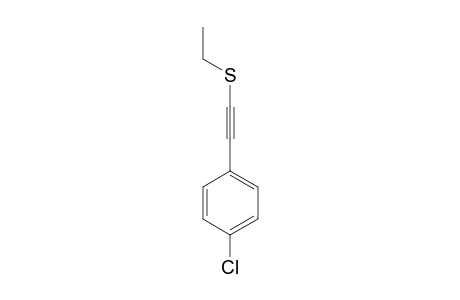 (4-Chlorophenyl)ethynyl Ethyl Sulfide